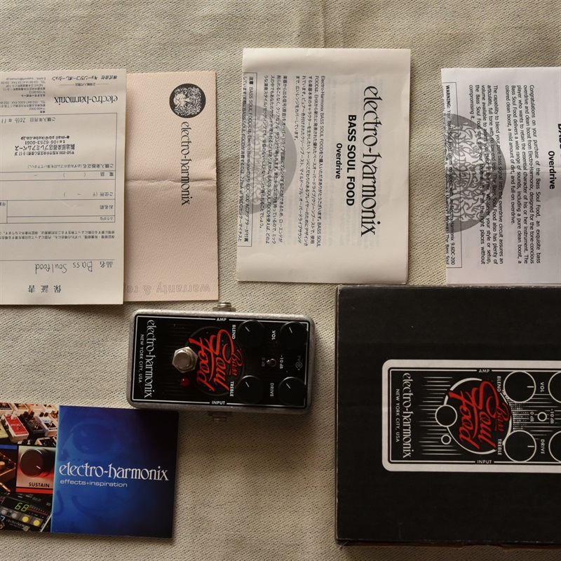 Electro Harmonix BASS SOUL FOODの画像